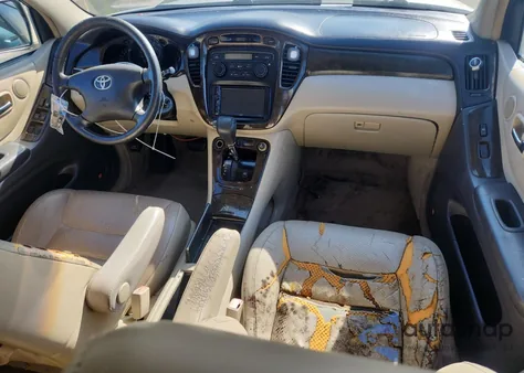 2002 Toyota Highlander Limited from USA, damaged, VIN JTEGF21A420036191